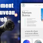 Je suis fière de vous présenter mon nouveau site Web!